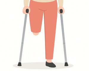 elderly_woman_crutches_knee_cut_mid